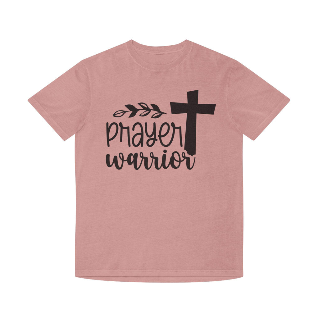 Prayer Warrior Unisex Faded Shirt, Faith-Based Apparel, Inspirational Tee, Christian Gift, Cozy Everyday Wear