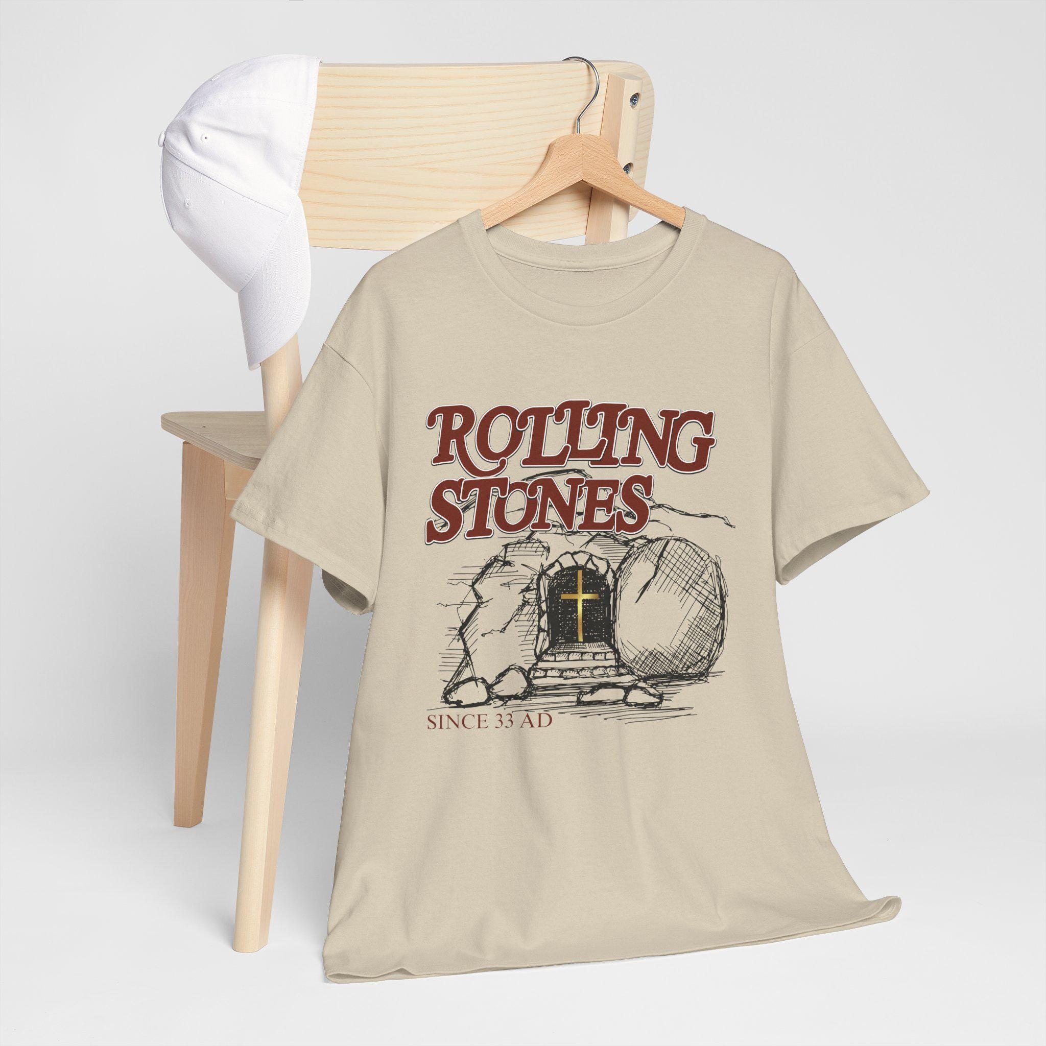 Vintage Rolling Stones Tee - Retro Rock Music Concert Shirt