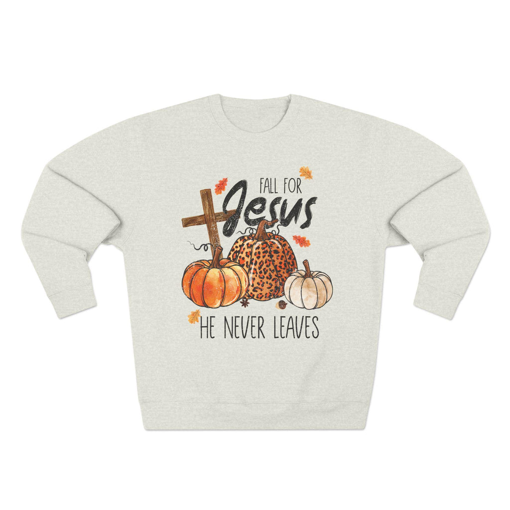 Fall For Jesus Sweatshirt: Cozy Christian Autumn Apparel