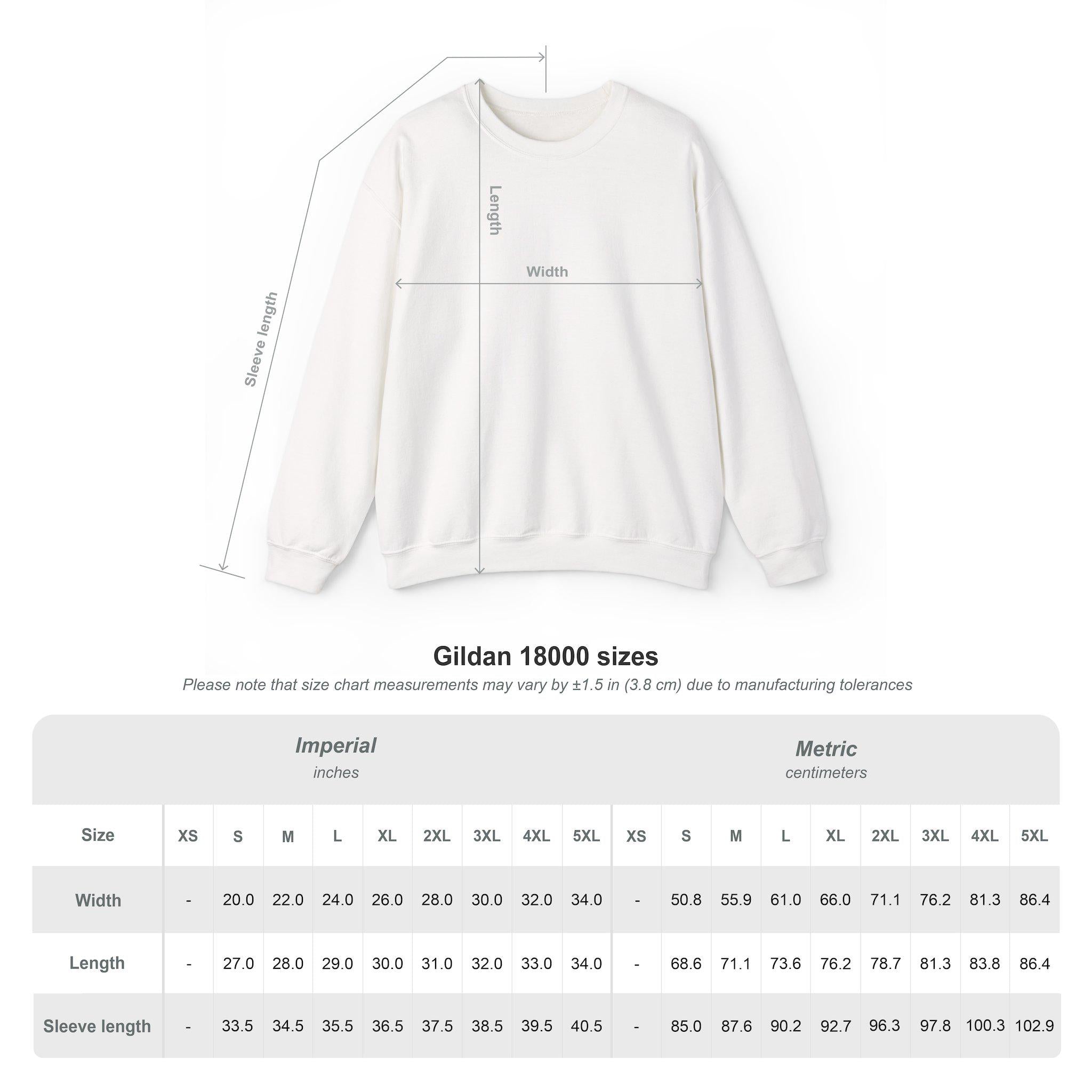 Halloween Ghost & Flowers Crewneck Sweatshirt: Spooky Fall Sweater