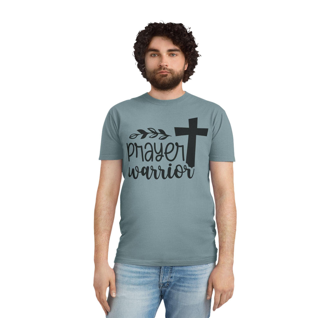 Prayer Warrior Unisex Faded Shirt, Faith-Based Apparel, Inspirational Tee, Christian Gift, Cozy Everyday Wear
