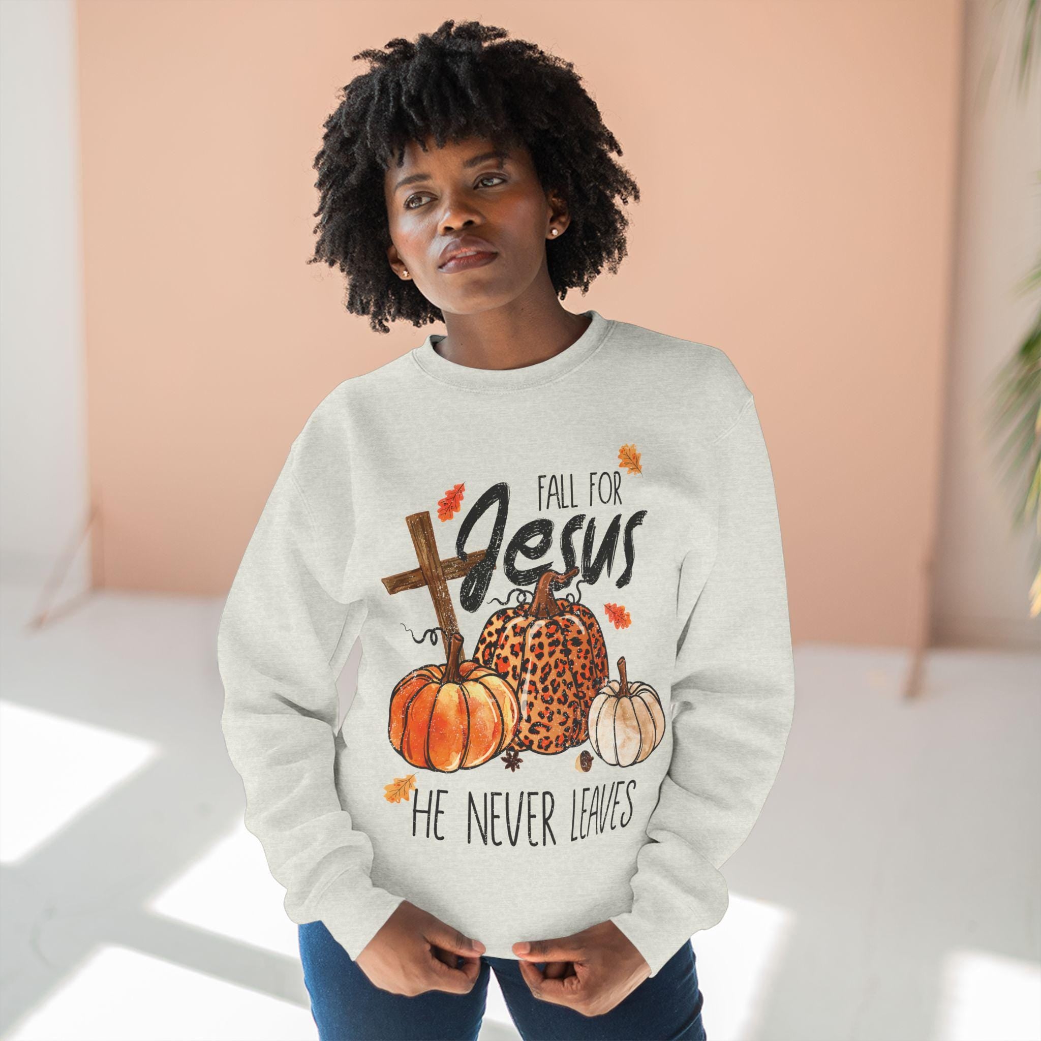 Fall For Jesus Sweatshirt: Cozy Christian Autumn Apparel