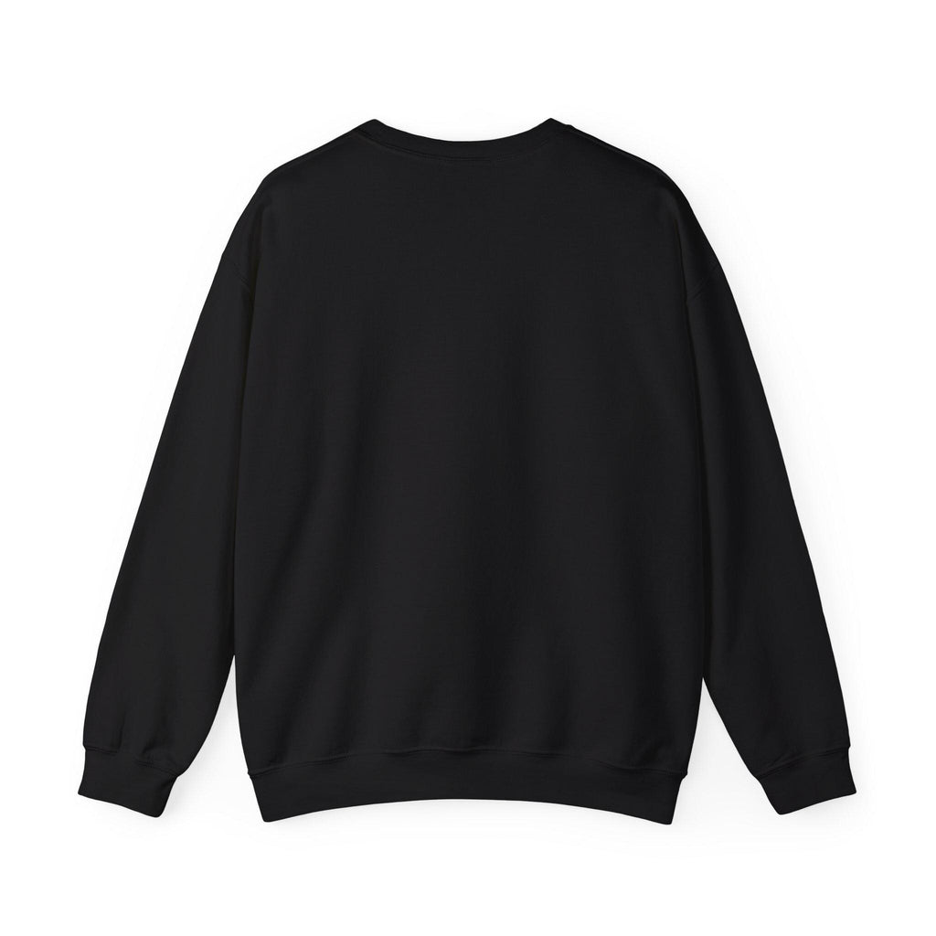 Halloween Ghost & Flowers Crewneck Sweatshirt: Spooky Fall Sweater