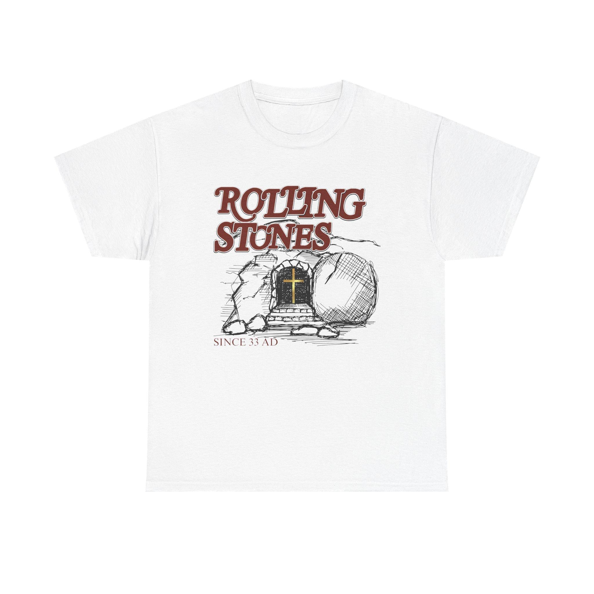 Vintage Rolling Stones Tee - Retro Rock Music Concert Shirt
