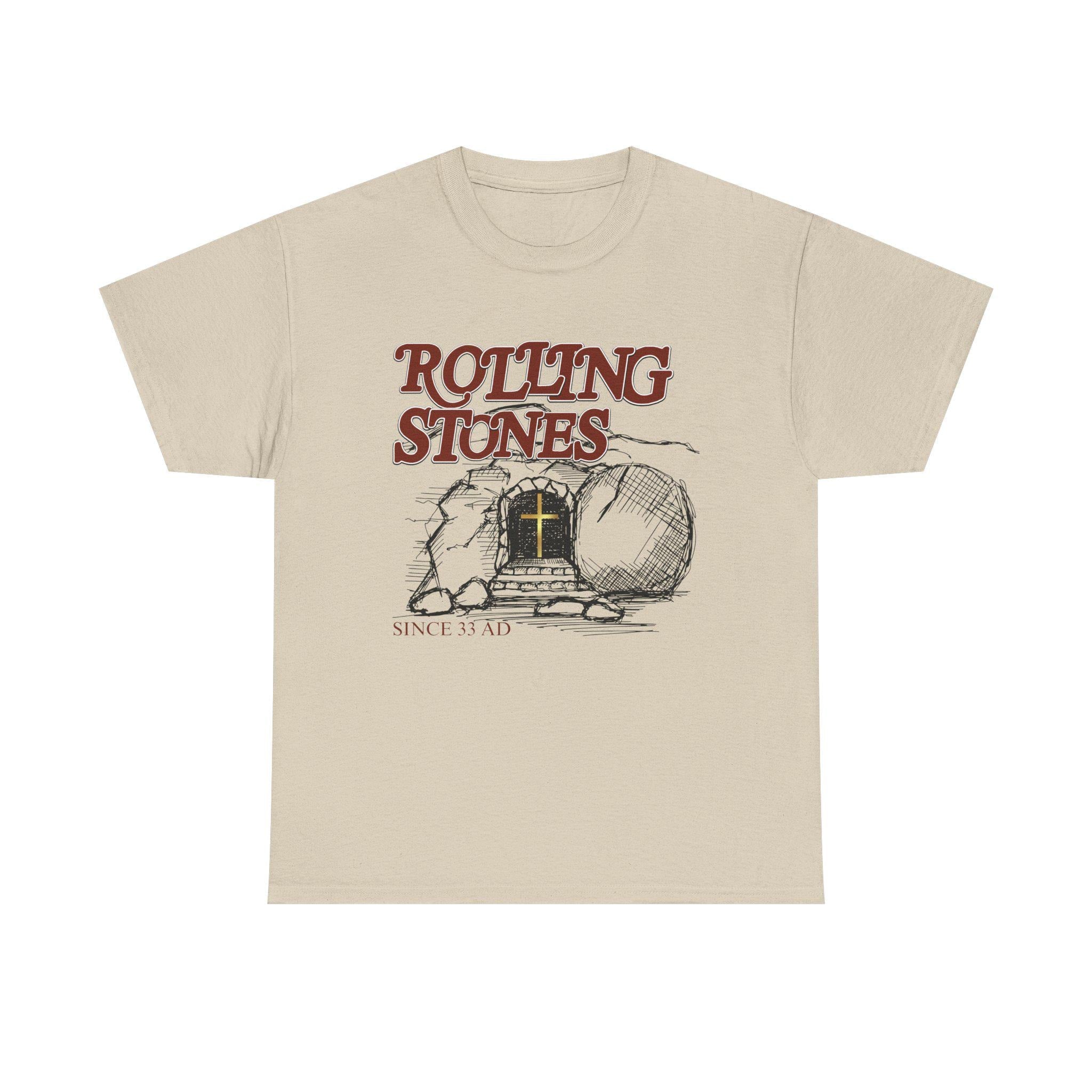 Vintage Rolling Stones Tee - Retro Rock Music Concert Shirt