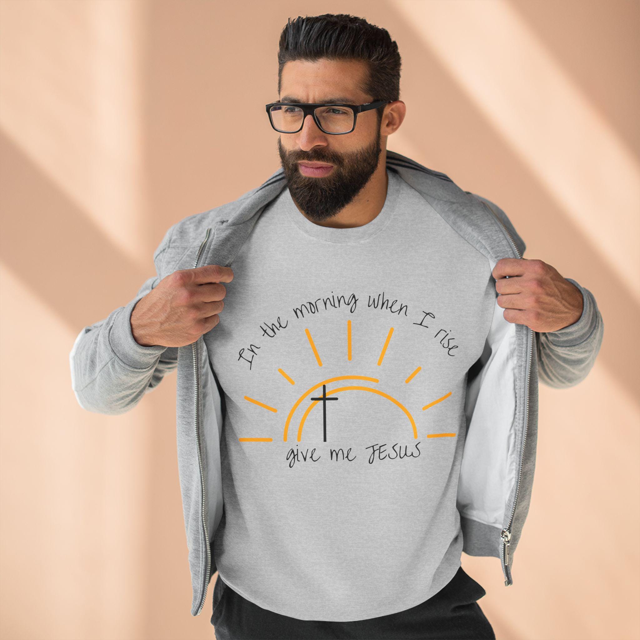 Give Me Jesus Crewneck Sweatshirt: Inspirational Christian Apparel