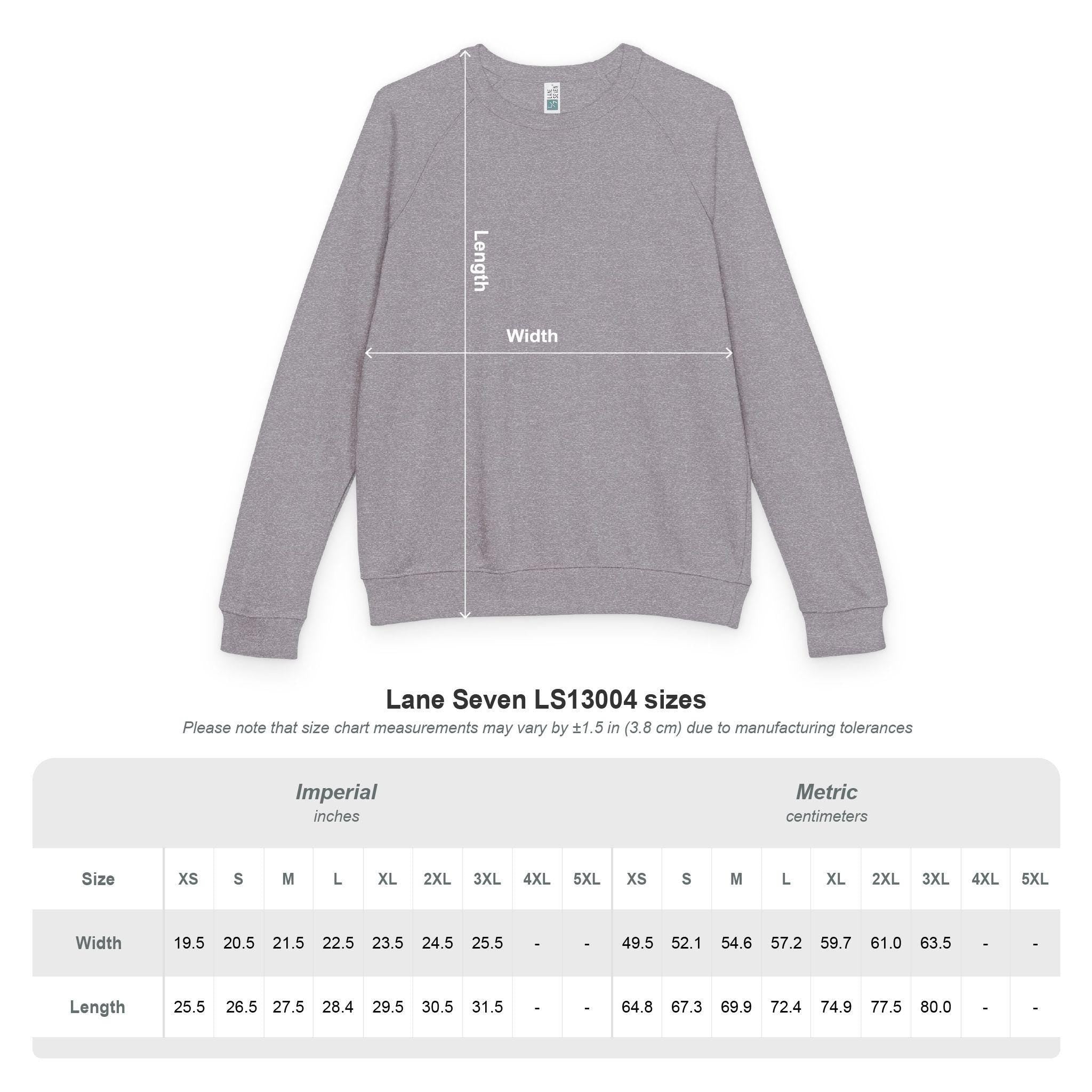 Faith Hope Love French Terry Sweatshirt: Flowers Butterflies Raglan