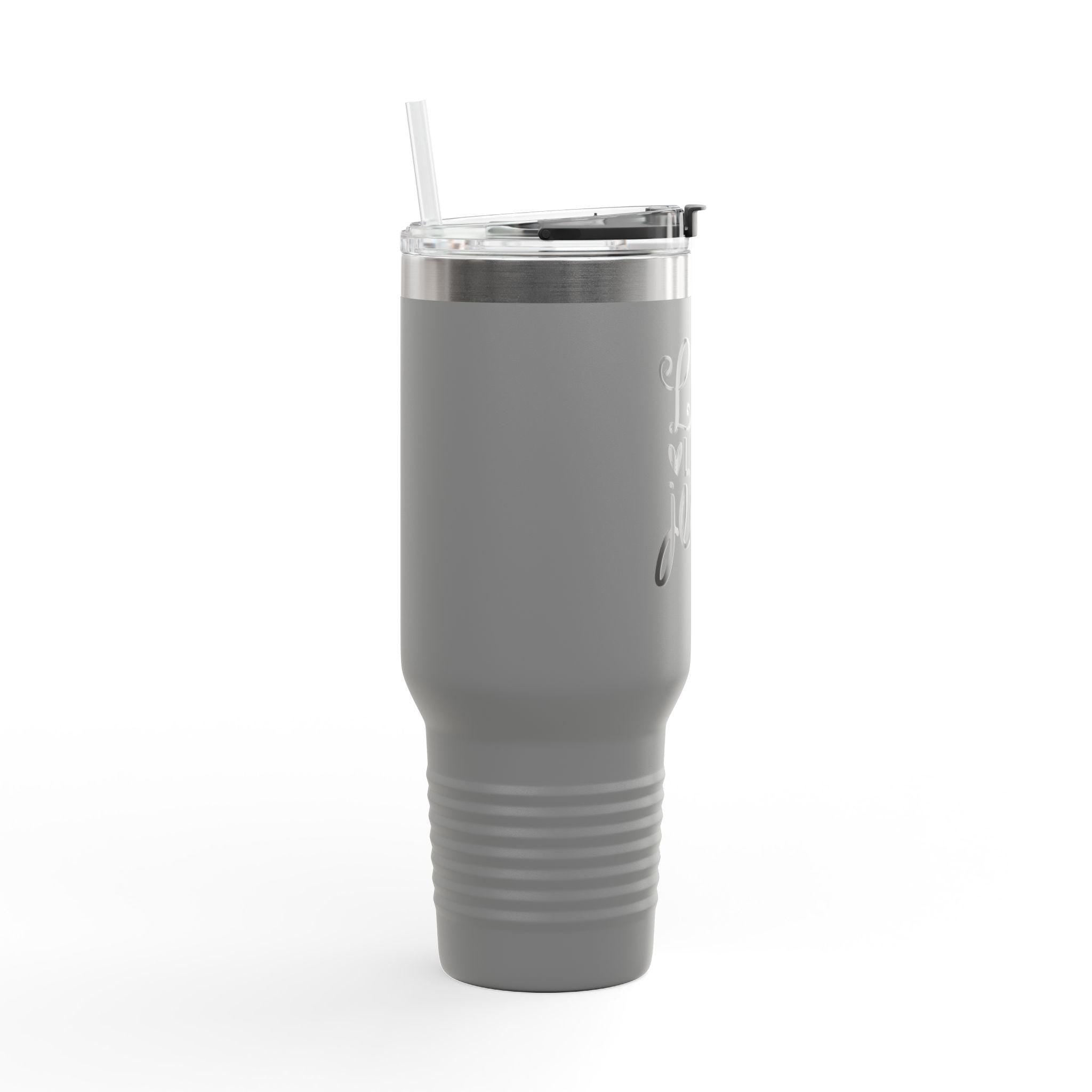 Love Like Jesus Insulated Travel Mug: 40oz Christian Tumbler
